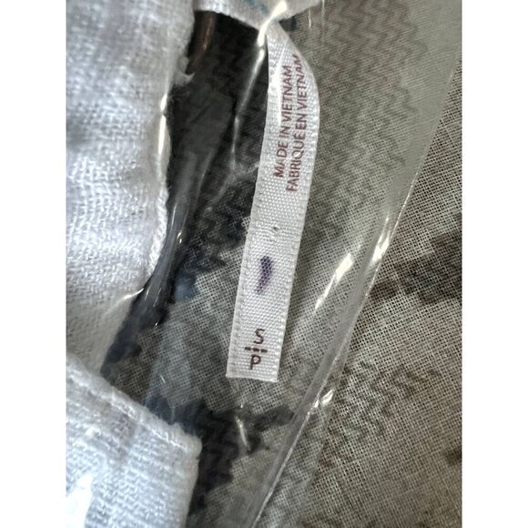 Free People White Talk to Me Blouse in size Small - Picture 6 of 7